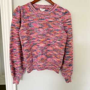J. Crew Multicolor Knit Sweater